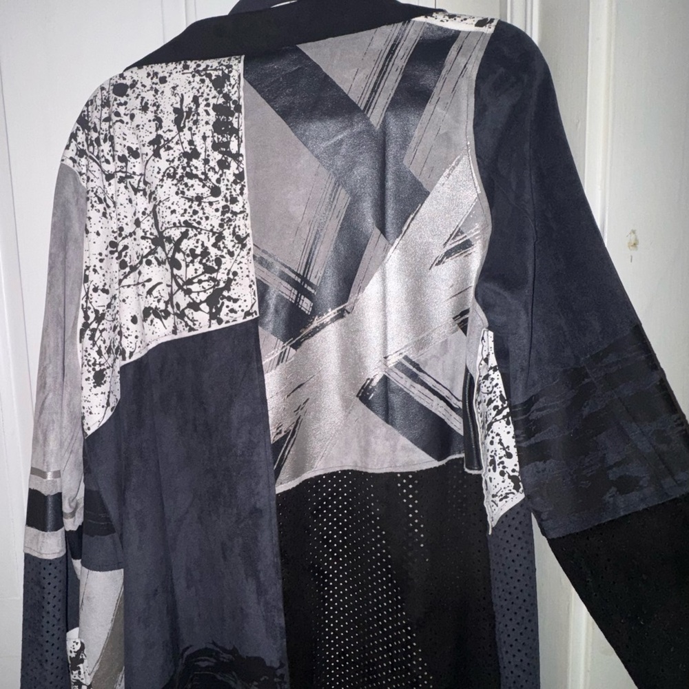 Stylish Patchwork Kimono - image 2